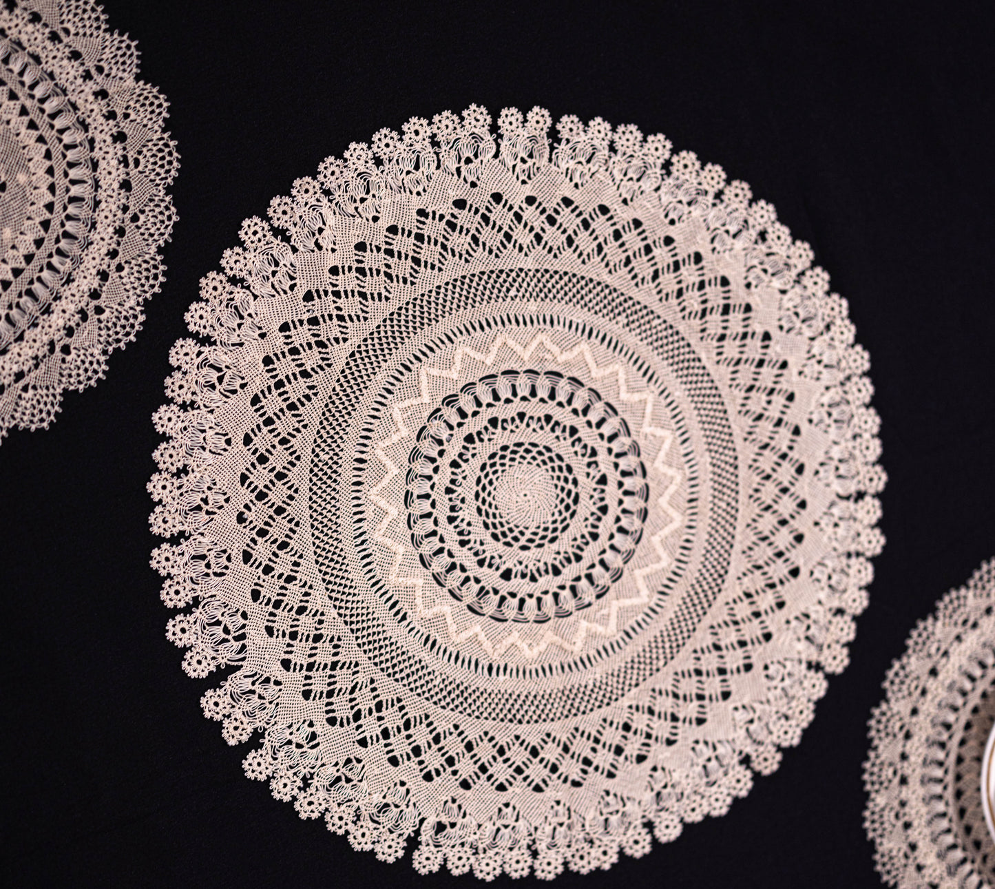 Sky Circle Tablecloth