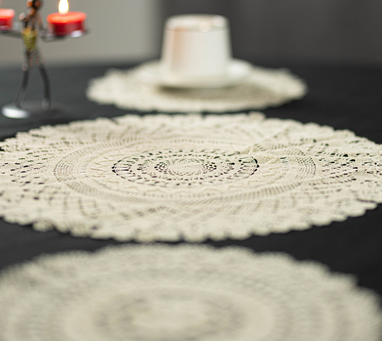 Sky Circle Tablecloth