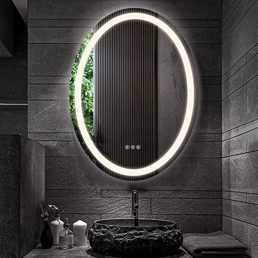 Oval Led Bathroom Mirror